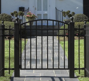 Bay Area garden gate